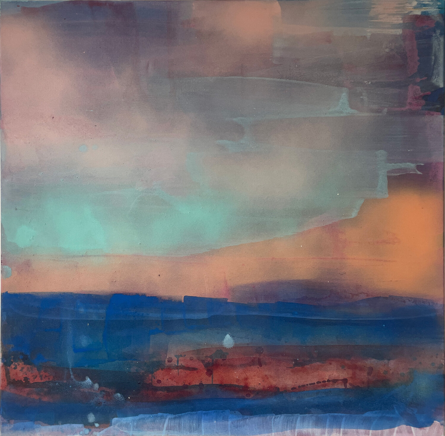 Abendlicht Anna Eibl-Eibesfeldt Original painting for sale