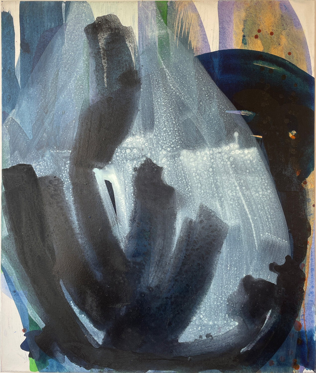 Nacht Anna Eibl-Eibesfeldt Original painting for sale