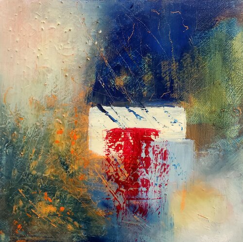 SECRET PLACES 5 by Maggie Romanovici, Painting for Sale on Select