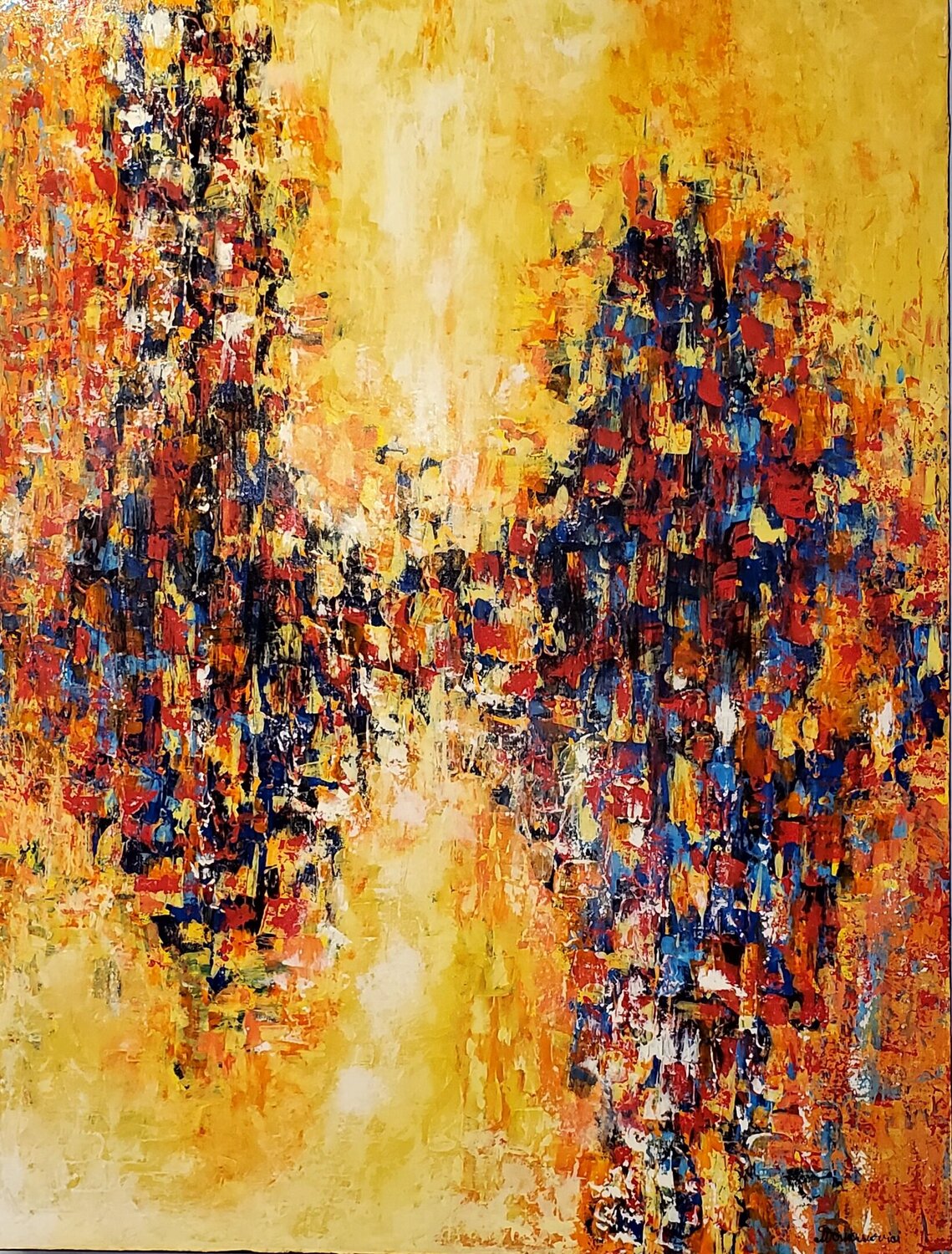 JOY  1 Maggie Romanovici Original painting for sale