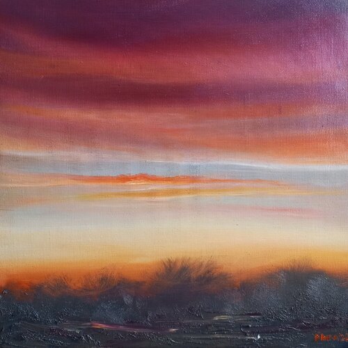 Push the Sky Away by Marija Stefanovic, Painting for Sale on Select