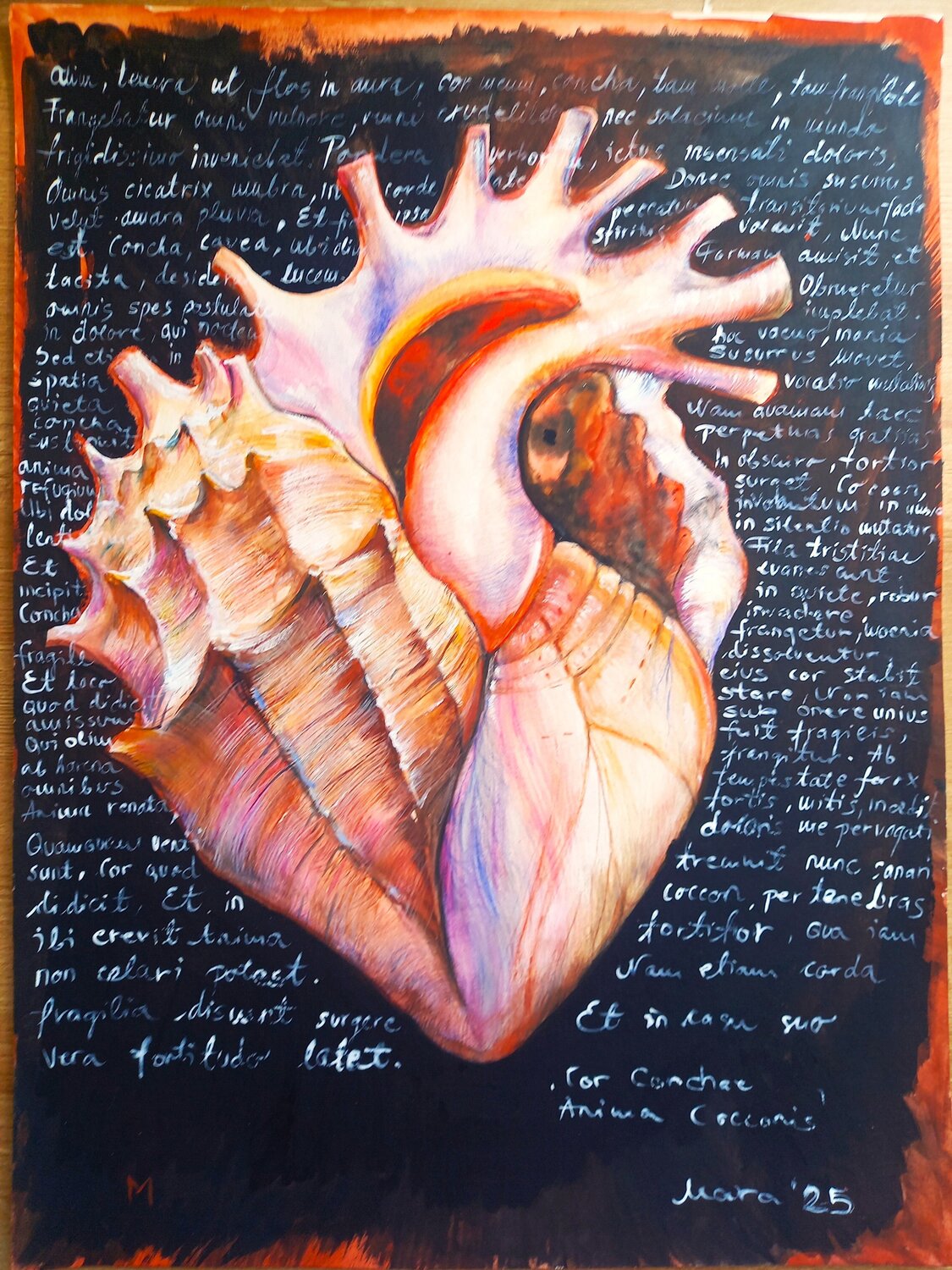 Non mortua est, sed dormit Marija Stefanovic Original painting for sale