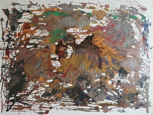 Random Thoughts by Ghada A., Painting for Sale on Select