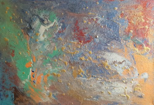 Colours of the Soul by Ghada A., Painting for Sale on Select