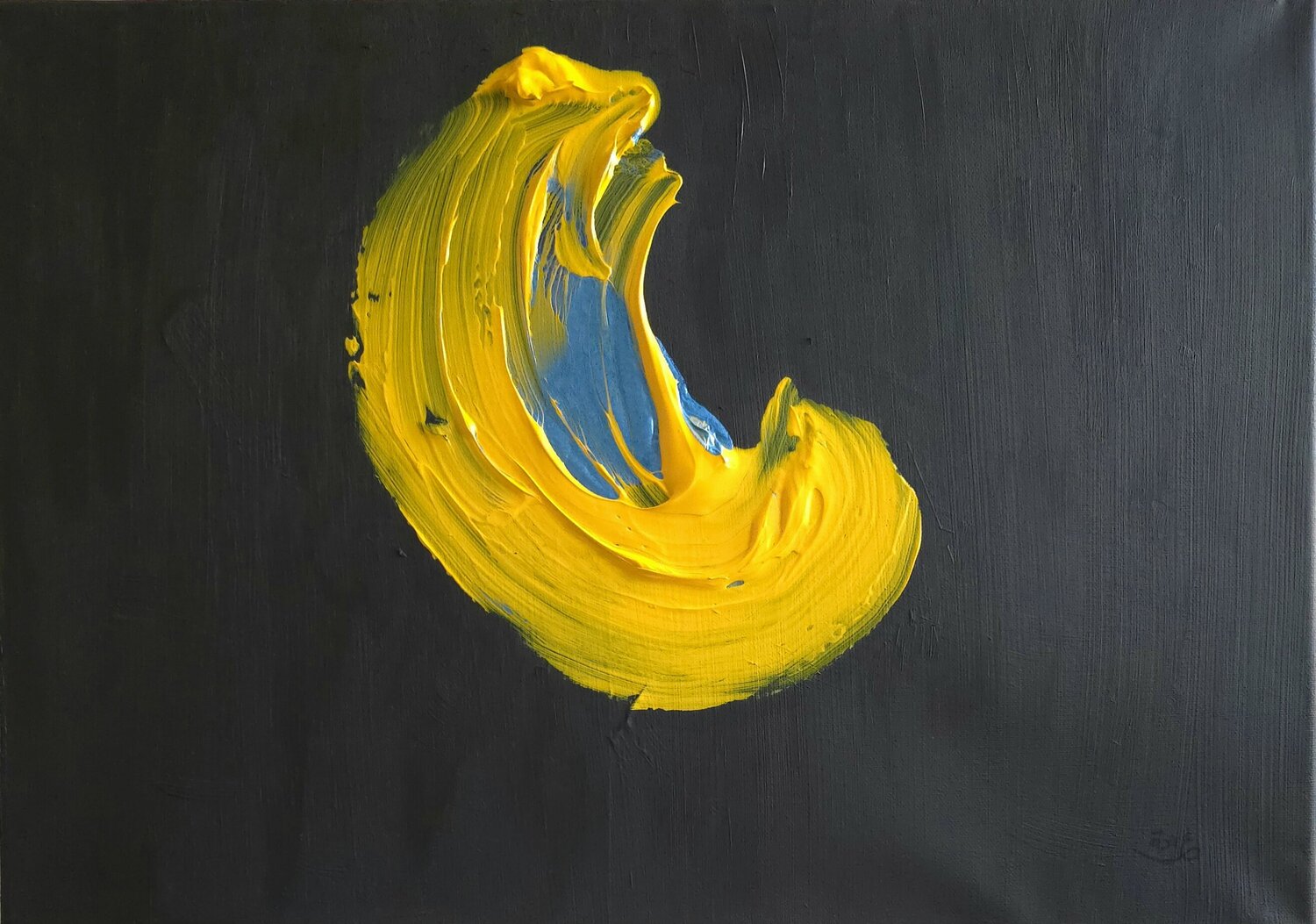 In the Eye of the Beholder Ghada A. Original painting for sale