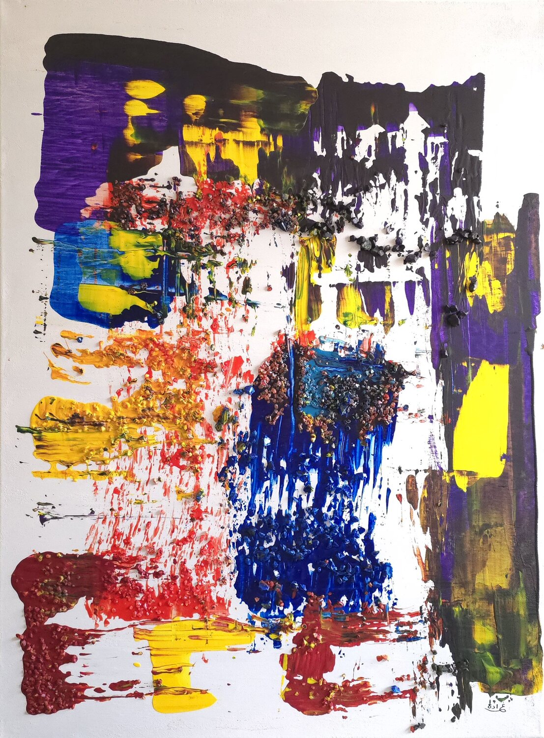 A Story Half Told Ghada A. Original painting for sale