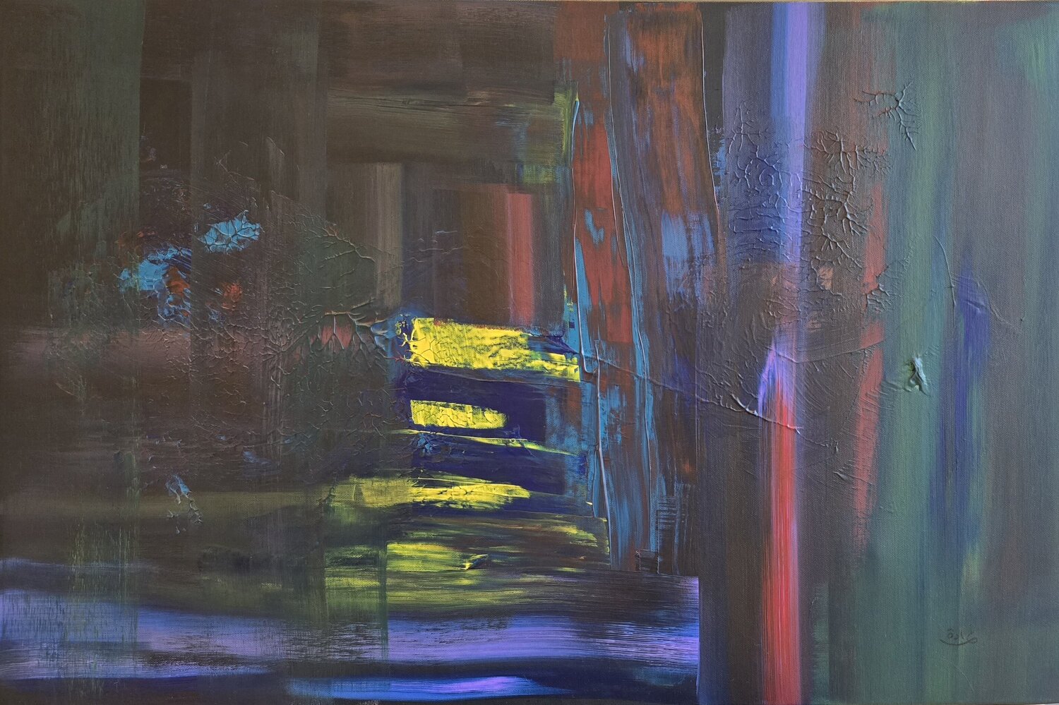 Where We Belong Ghada A. Original painting for sale
