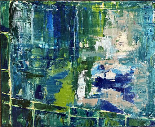 Mirror by Souad BRIZIN, Painting for Sale on Select