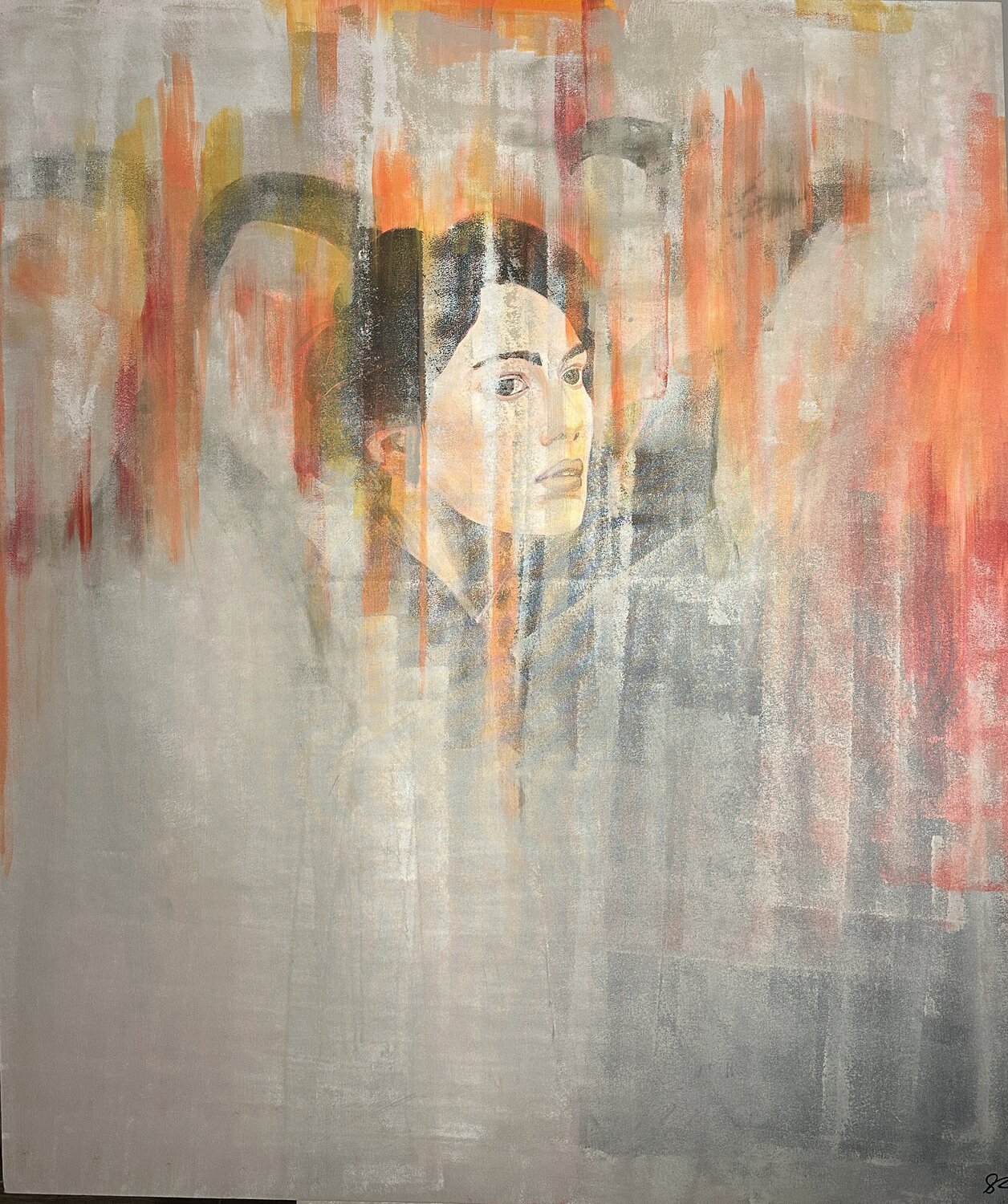 Lost in... Souad BRIZIN Original painting for sale