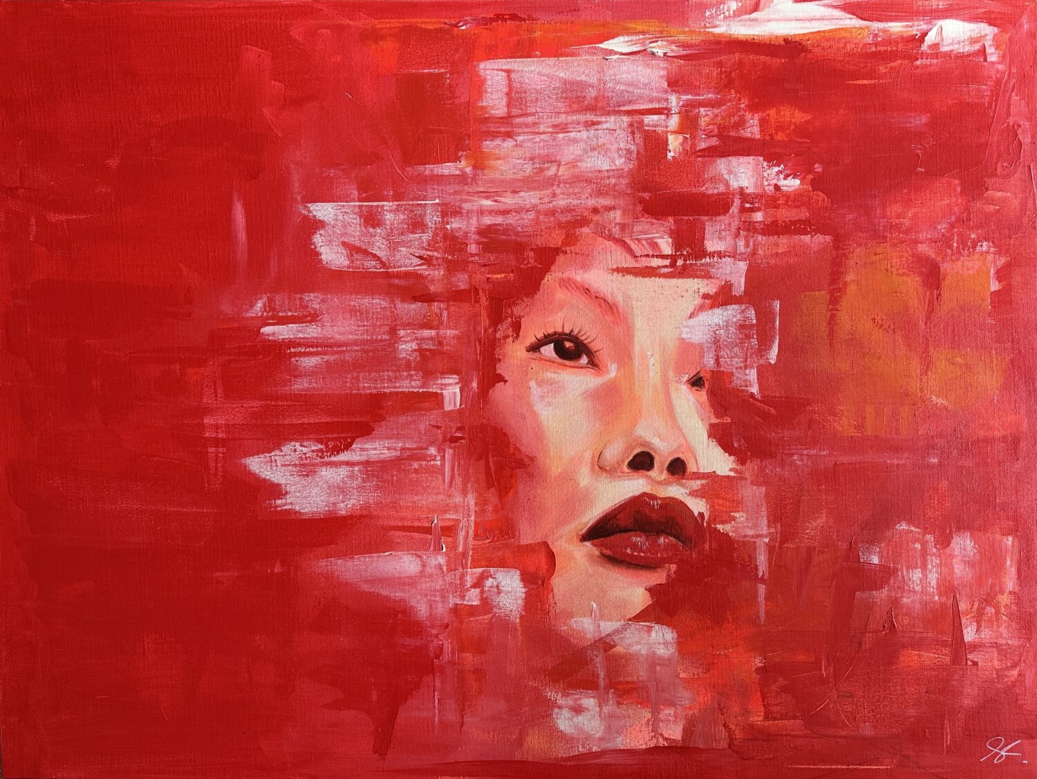 Echo Souad BRIZIN Original painting for sale
