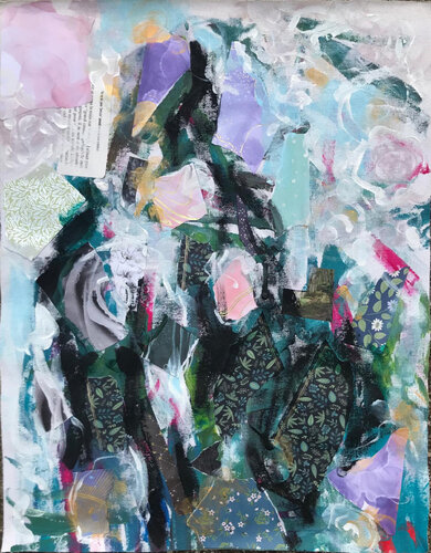Fleures by Maria Magdalena Lazar, Painting for Sale on Select