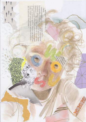 Qui suis-je ? by Maria Magdalena Lazar, Painting for Sale on Select