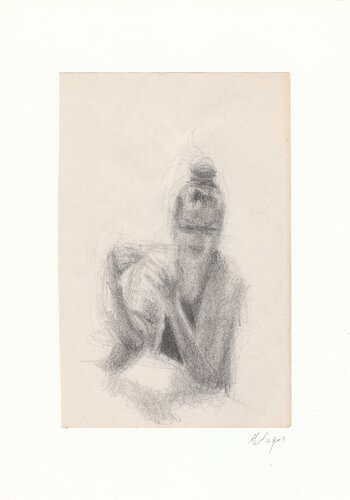 Entre deux pensées by Maria Magdalena Lazar, Drawing for Sale on Select