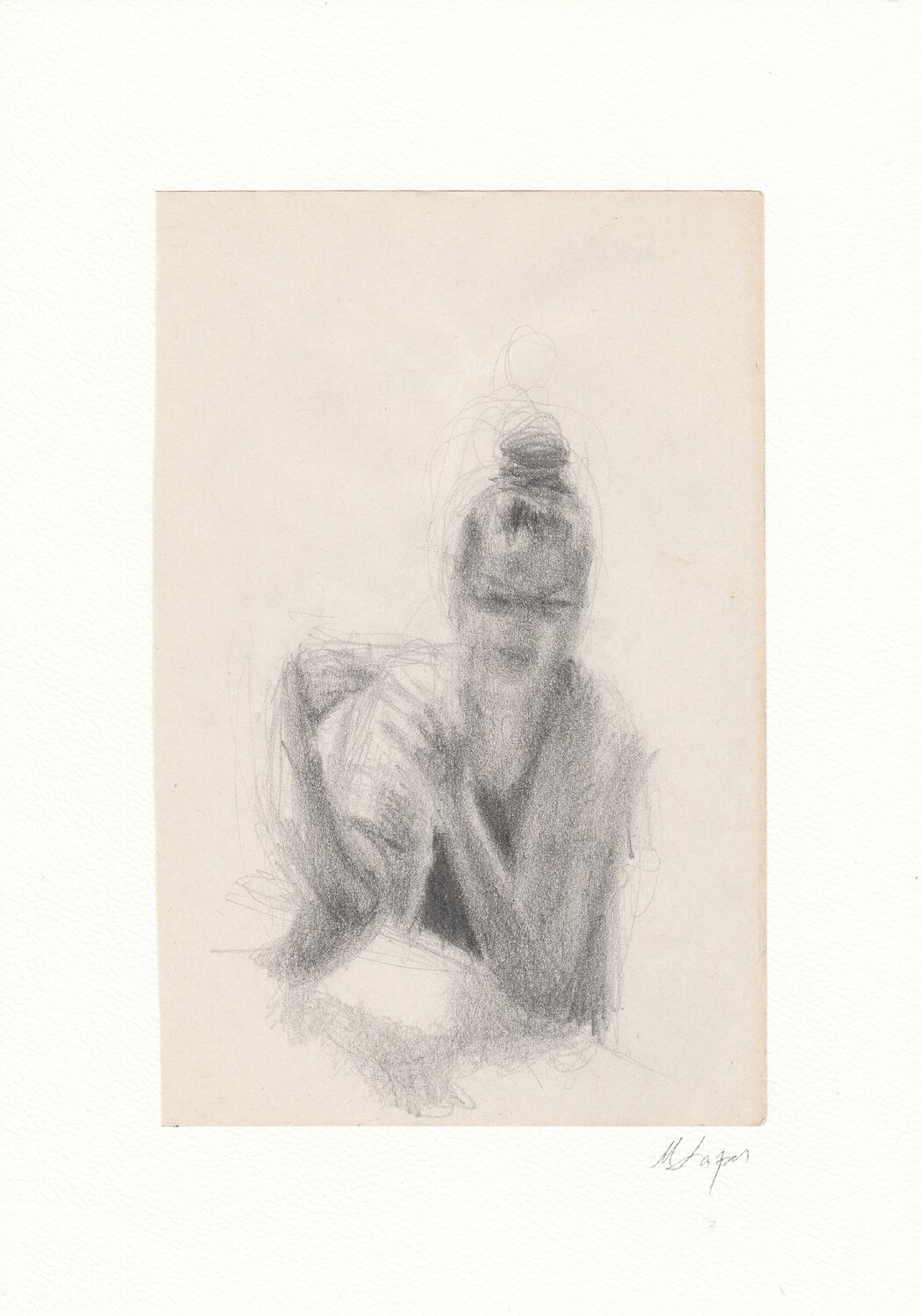 Entre deux pensées Maria Magdalena Lazar Drawing for sale