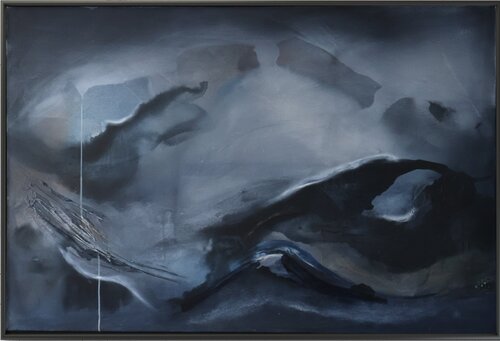 Apnoe by Kristina Stangl, Painting for Sale on Select