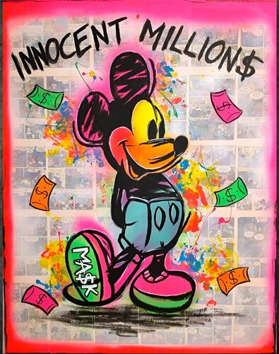 Innocent Millions | Mickey by Ma$k V., Painting for Sale on Select