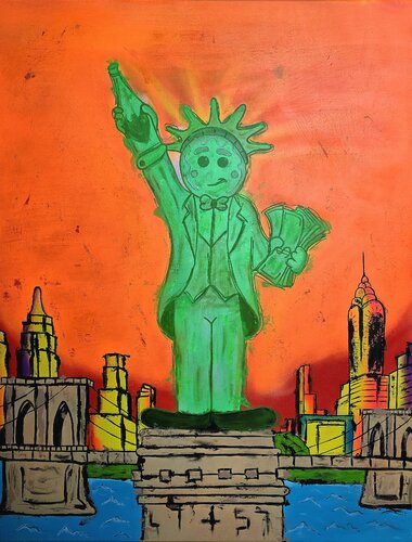 GB_07 Sweet Liberty by Ma$k V., Painting for Sale on Select