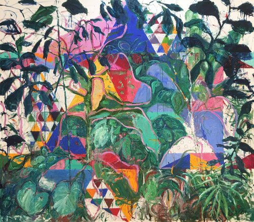 Behind the Floresta by Stephen Linsteadt, Painting for Sale on Select