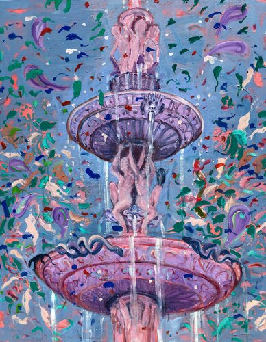 Basins No. 7 by Stephen Linsteadt, Painting for Sale on Select