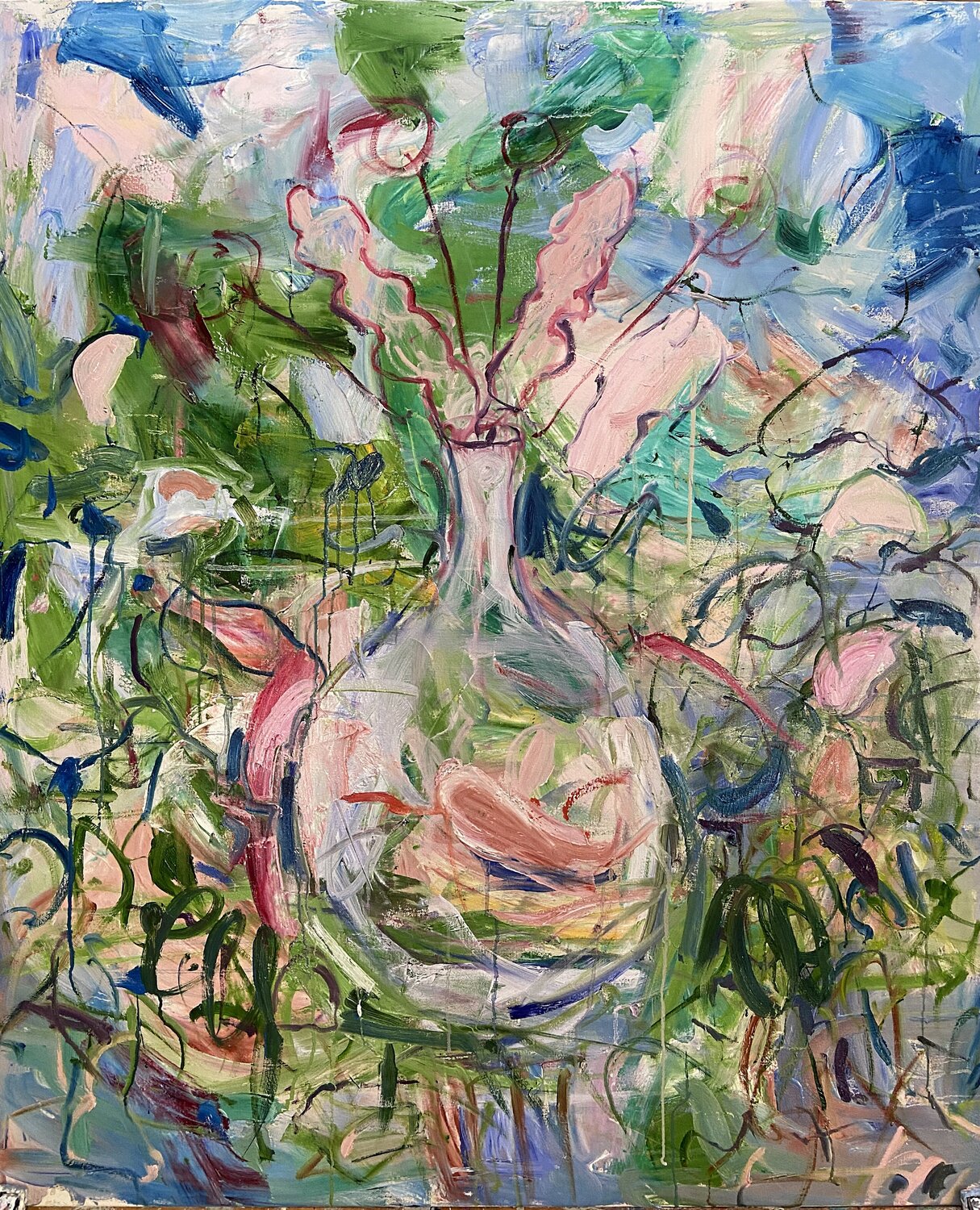 Alchemical Studies I (Where is Uncle Now) Stephen Linsteadt Original painting for sale