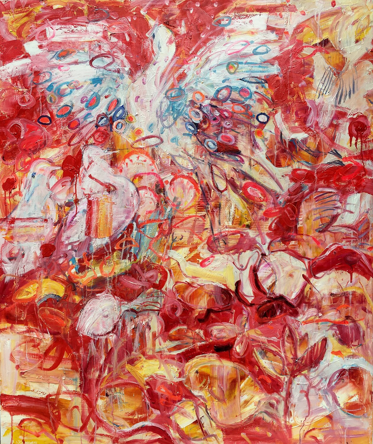 Alchemical Studies X (Exaltatio) Stephen Linsteadt Original painting for sale