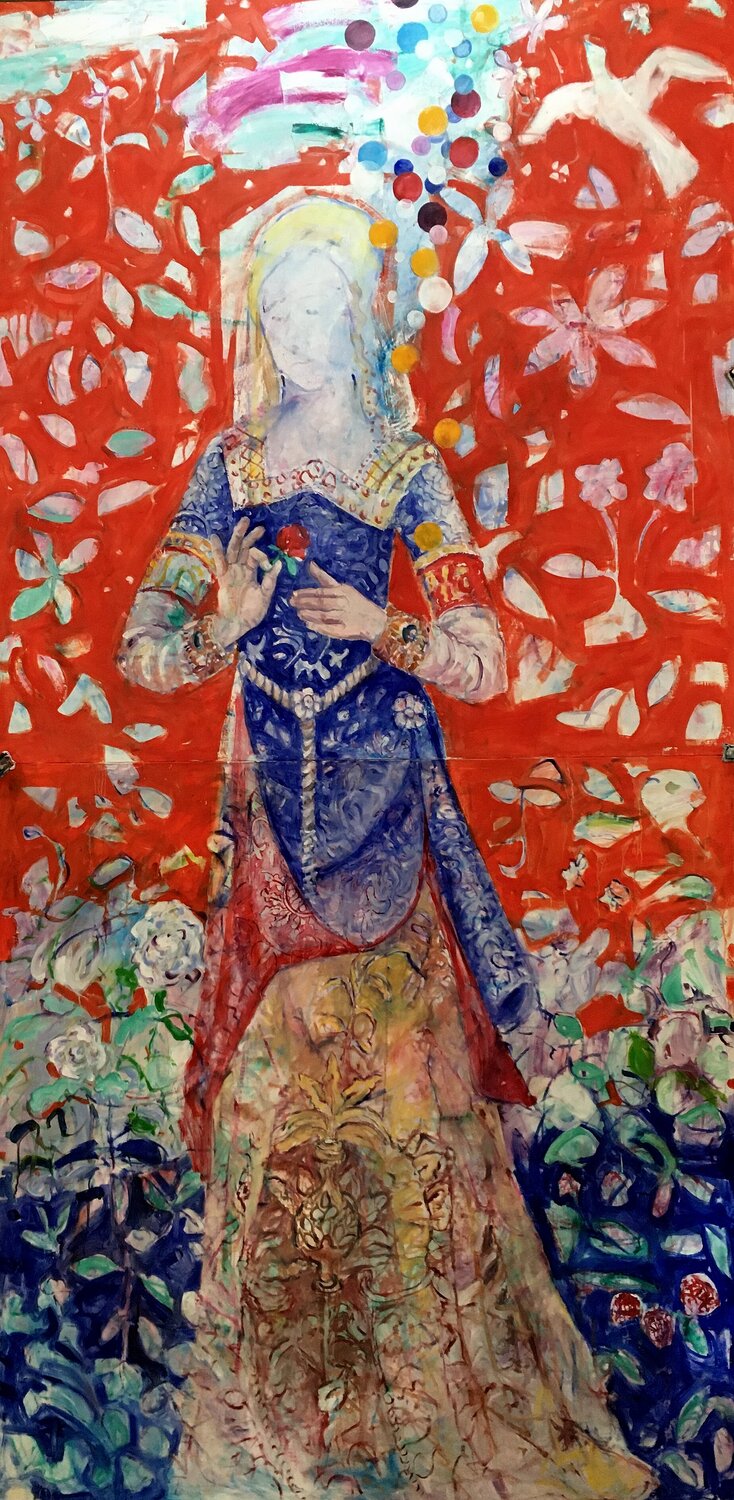 My Soul Desire (Mon Seul Desir) Stephen Linsteadt Original painting for sale