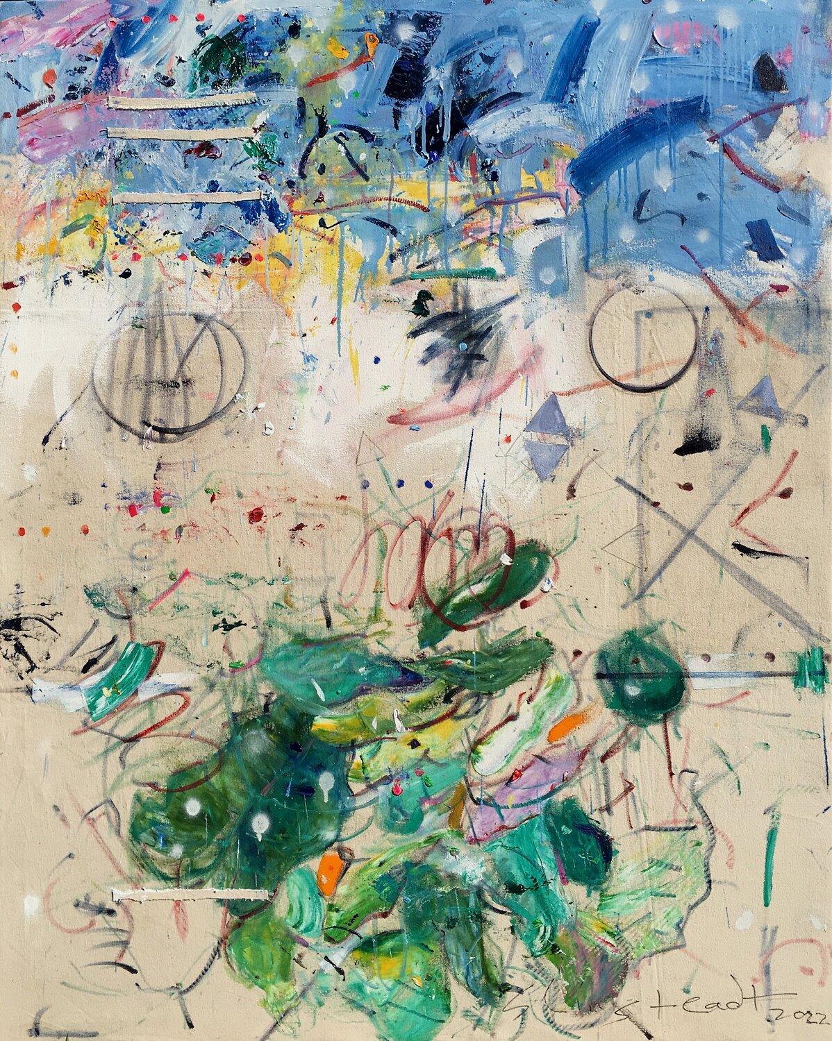 No Fly Zone Stephen Linsteadt Original painting for sale