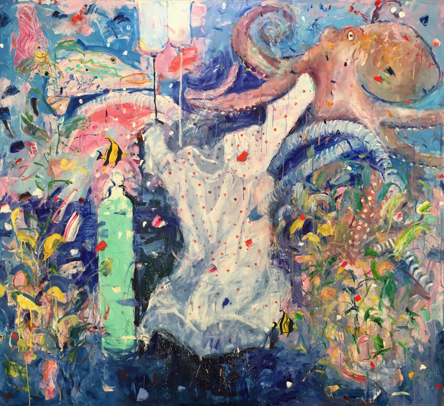 Tipping Point Stephen Linsteadt Original painting for sale