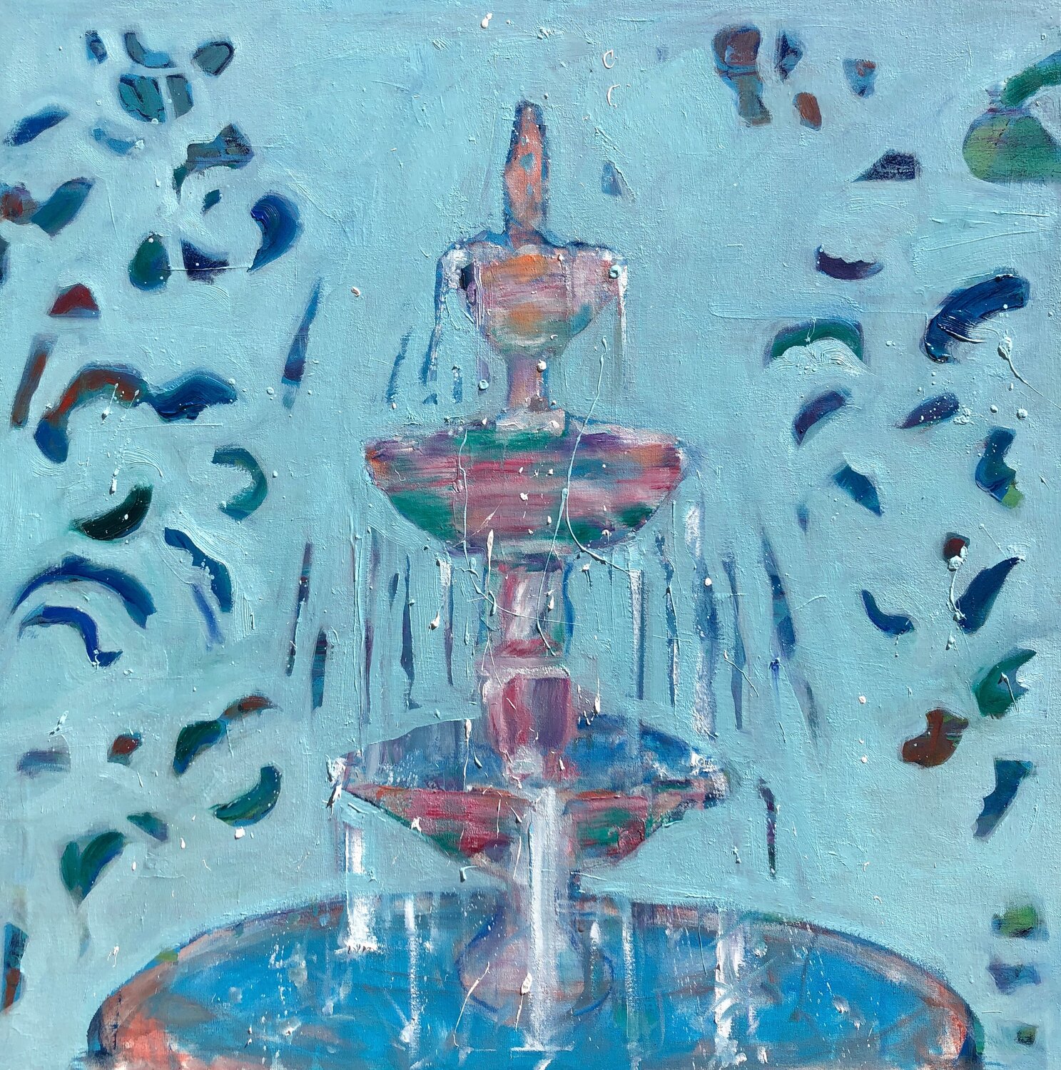 Basins No. 2 Stephen Linsteadt Original painting for sale