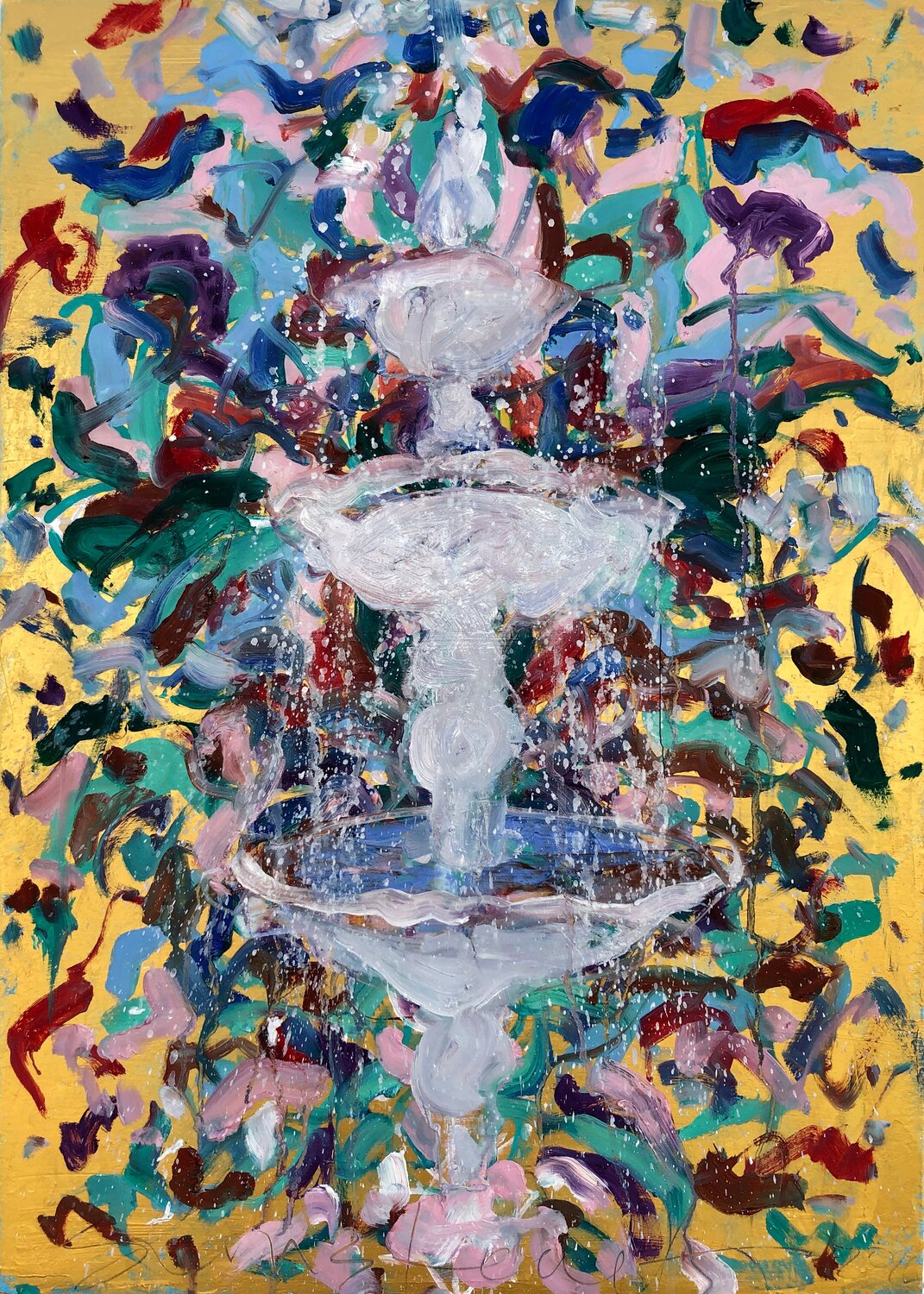 Basins No. 5 Stephen Linsteadt Original painting for sale