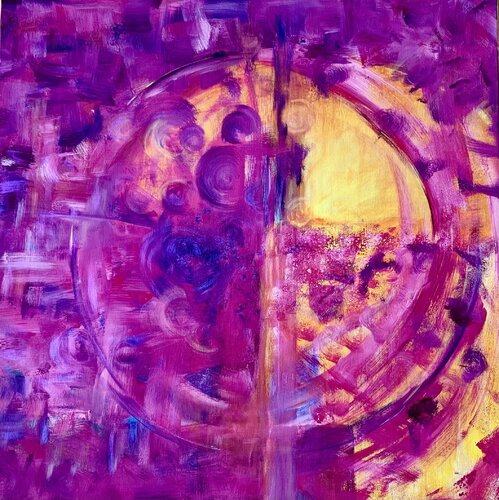 Aufleuchten by Tan-ja Graf, Painting for Sale on Select