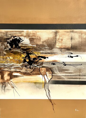 Harmonie Terrestre by Emilie CERLES, Painting for Sale on Select