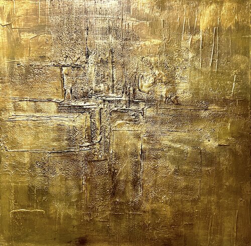 Reflets d’Or by Emilie CERLES, Painting for Sale on Select