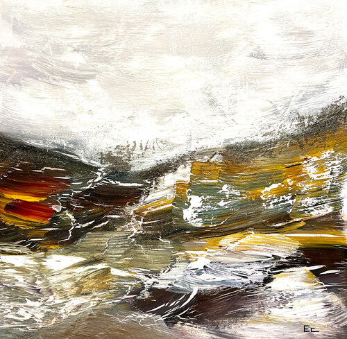 Évanescent by Emilie CERLES, Painting for Sale on Select