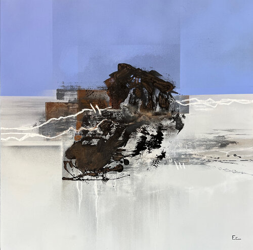 Éternité by Emilie CERLES, Painting for Sale on Select
