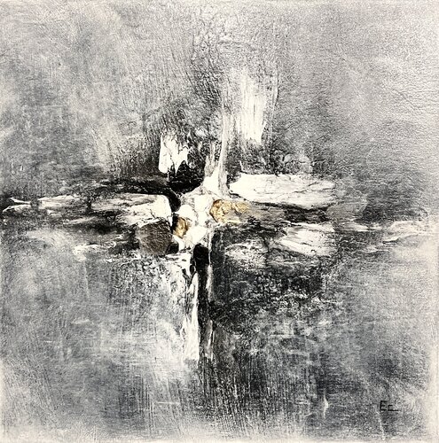 Éclats de silence by Emilie CERLES, Painting for Sale on Select