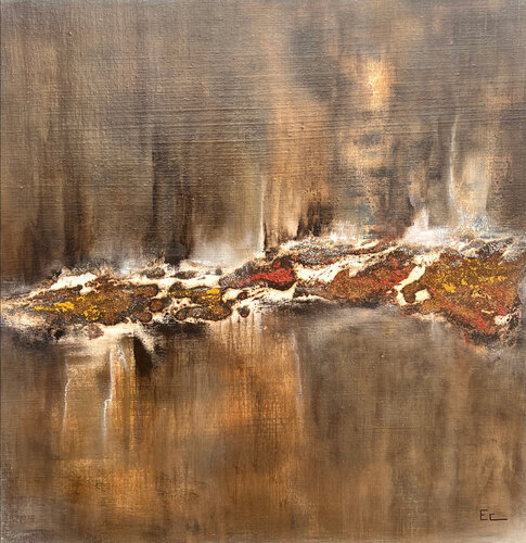 Terre Brûlée by Emilie CERLES, Painting for Sale on Select