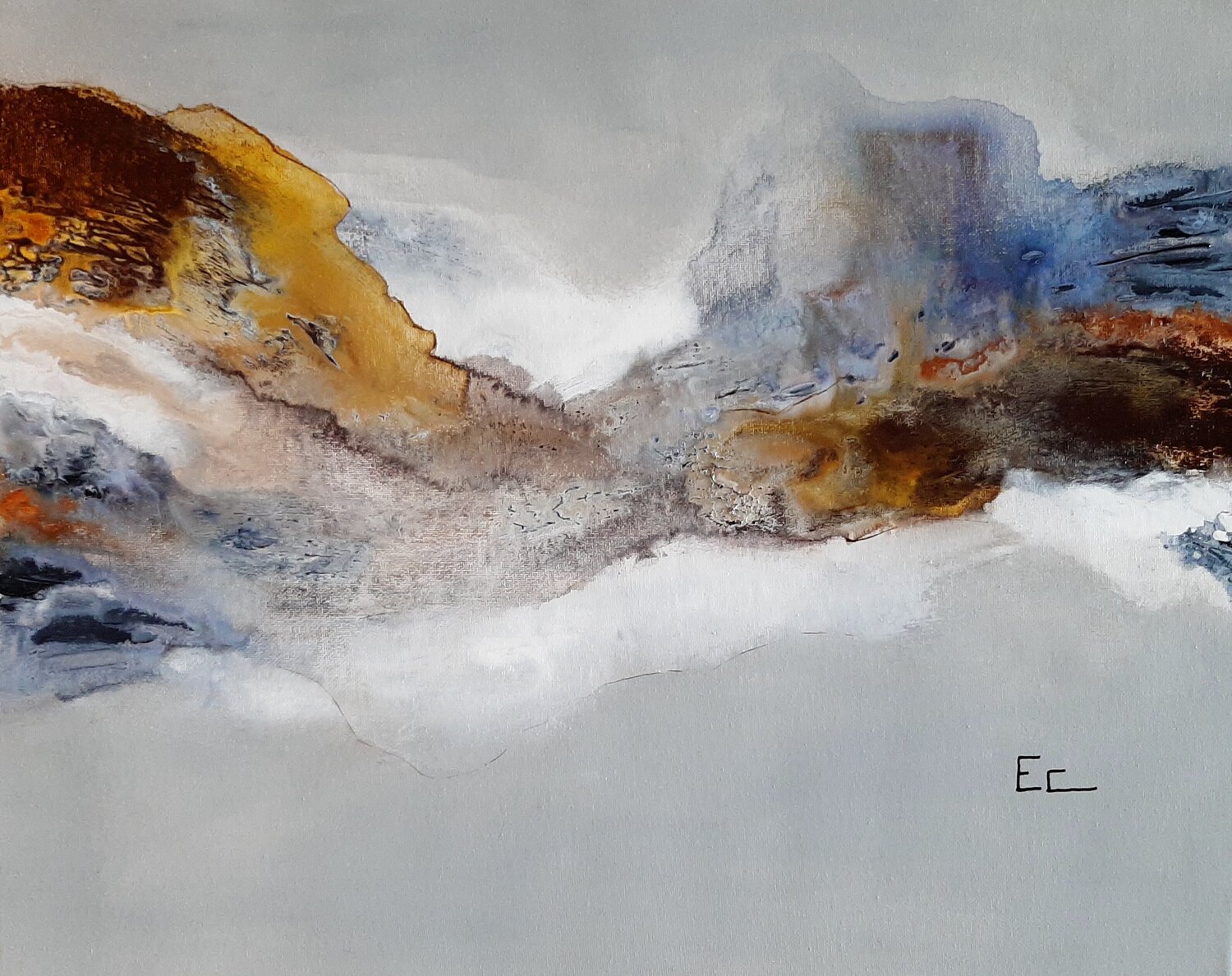 composition 60 Emilie CERLES Original painting for sale