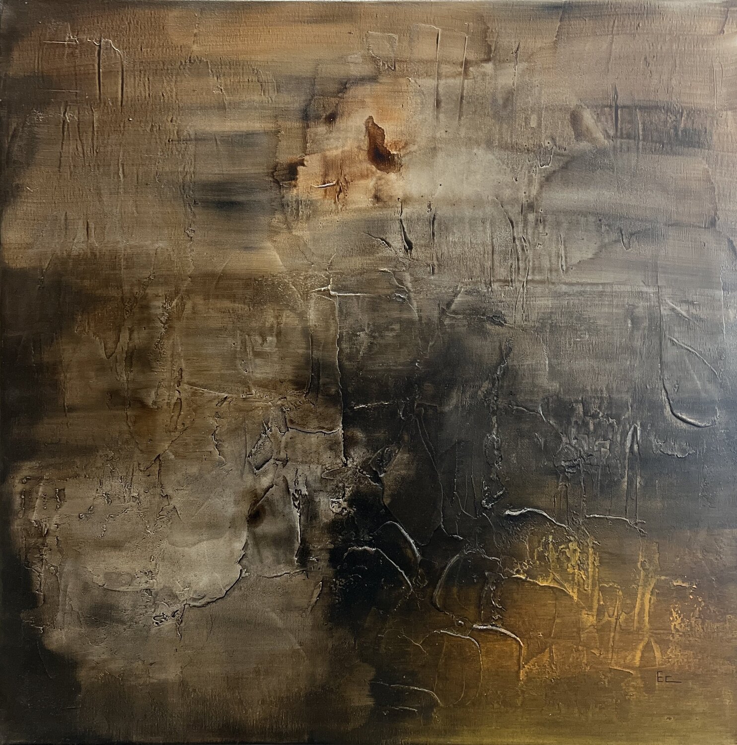 Composition 13 Emilie CERLES Original painting for sale