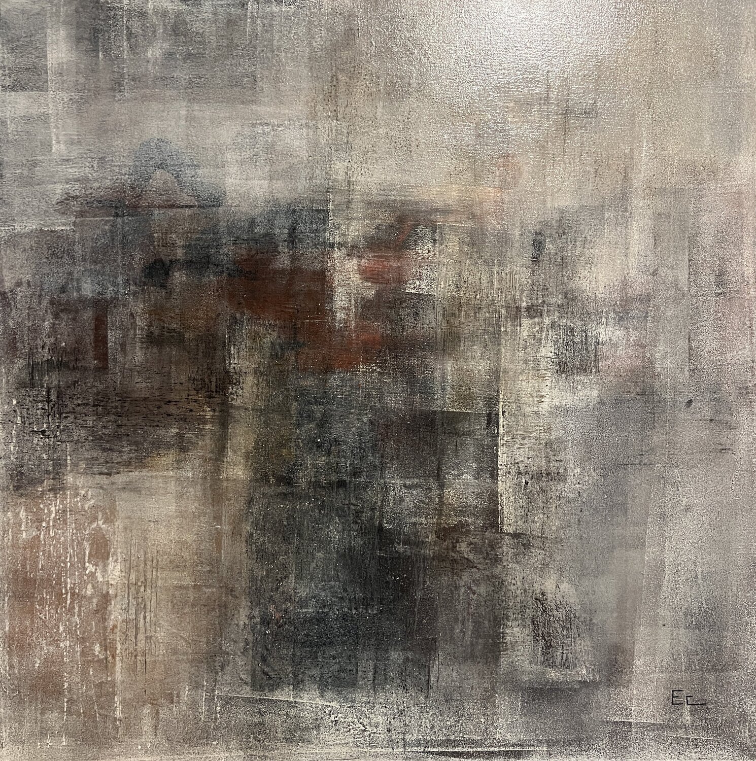 Echos du Temps Emilie CERLES Original painting for sale
