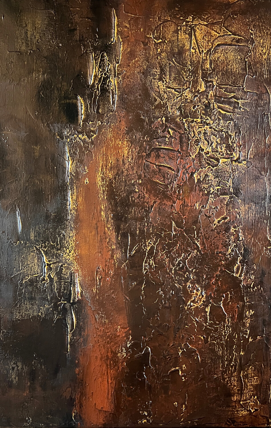 Lueurs Emilie CERLES Original painting for sale
