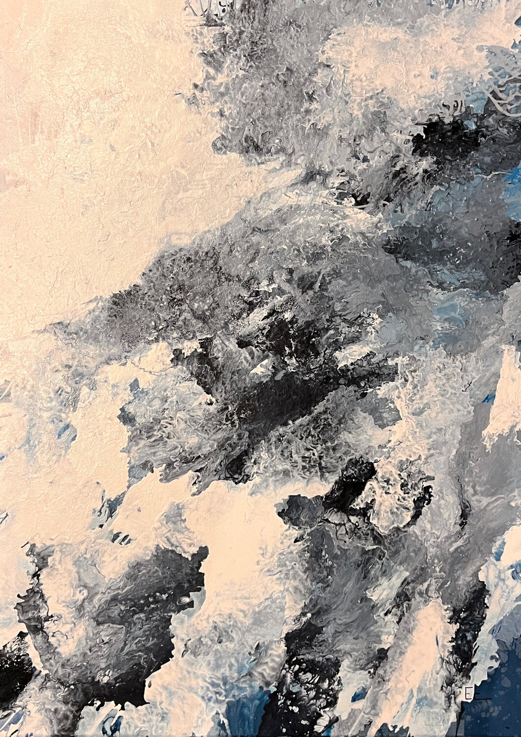 “Breath” Emilie CERLES Original painting for sale