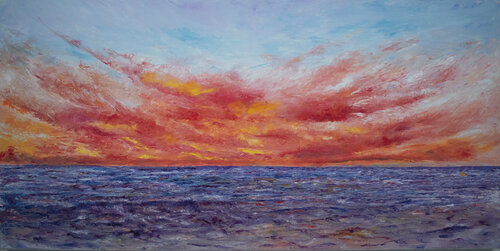 Sunburst by Anil Sawe, Painting for Sale on Select