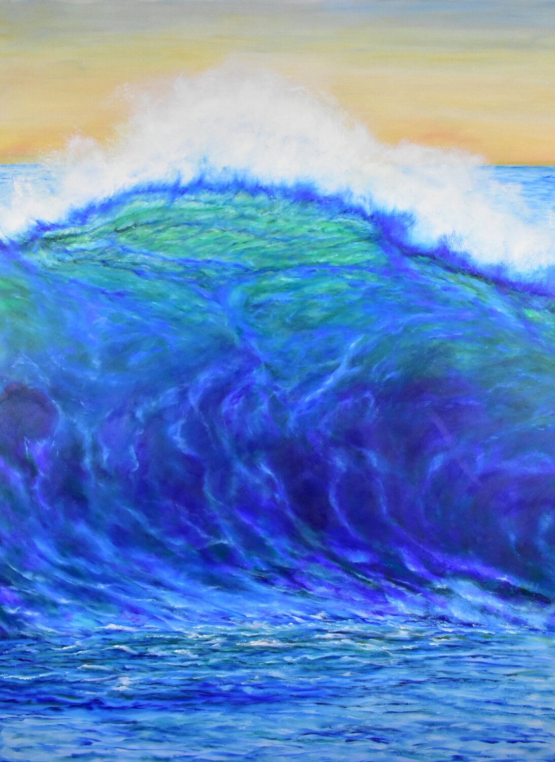 Surf is Up Anil Sawe Original painting for sale