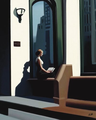 Solitude by NATHZ, Painting for Sale on Select
