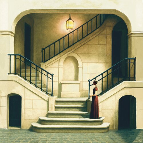 Stares by NATHZ, Painting for Sale on Select
