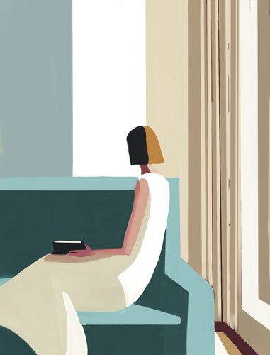 Thinking by NATHZ, Painting for Sale on Select