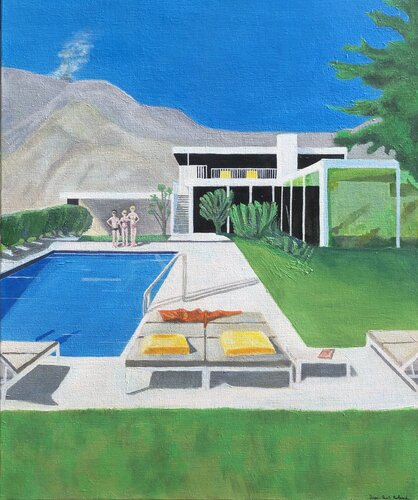 Pour l'instant tout va bien by Jean Paul ROLAND, Painting for Sale on Select