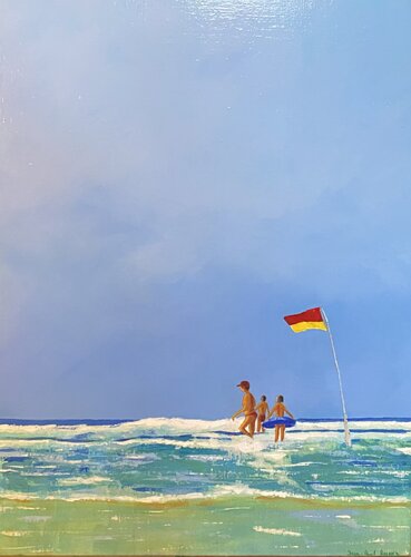 Bord de mer 1 by Jean Paul ROLAND, Painting for Sale on Select