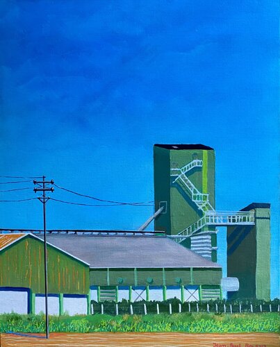 Architecture Normande 2 by Jean Paul ROLAND, Painting for Sale on Select